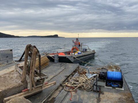 Marine logistics, Pittwater